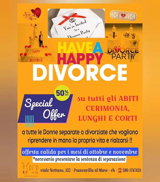 HAPPY DIVORCY - L' Horo di Ely in soccorso di Donne e Uomini in difficoltà appena separati/divorziati