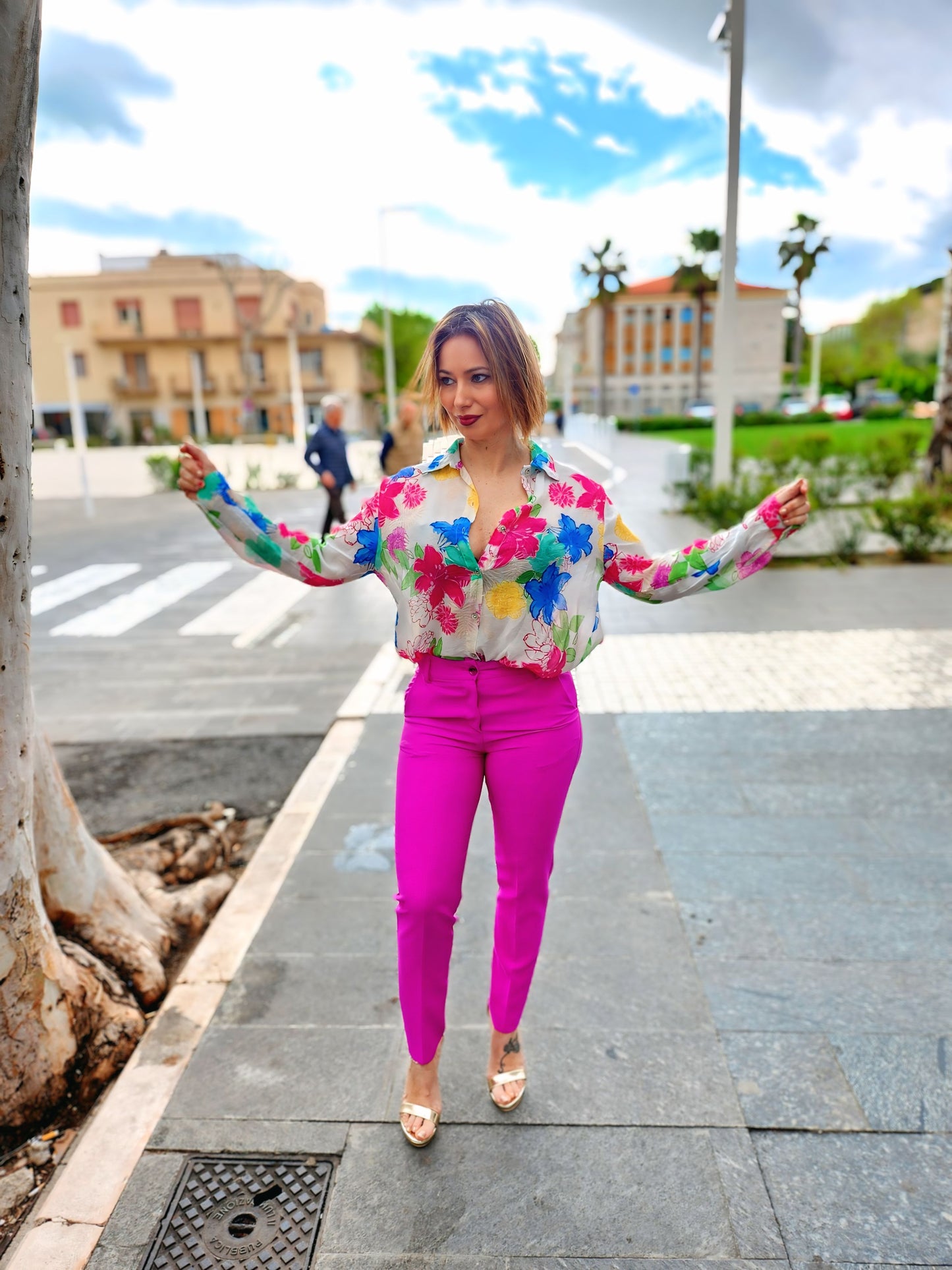 Tailleur fucsia ๐บ VENTI6