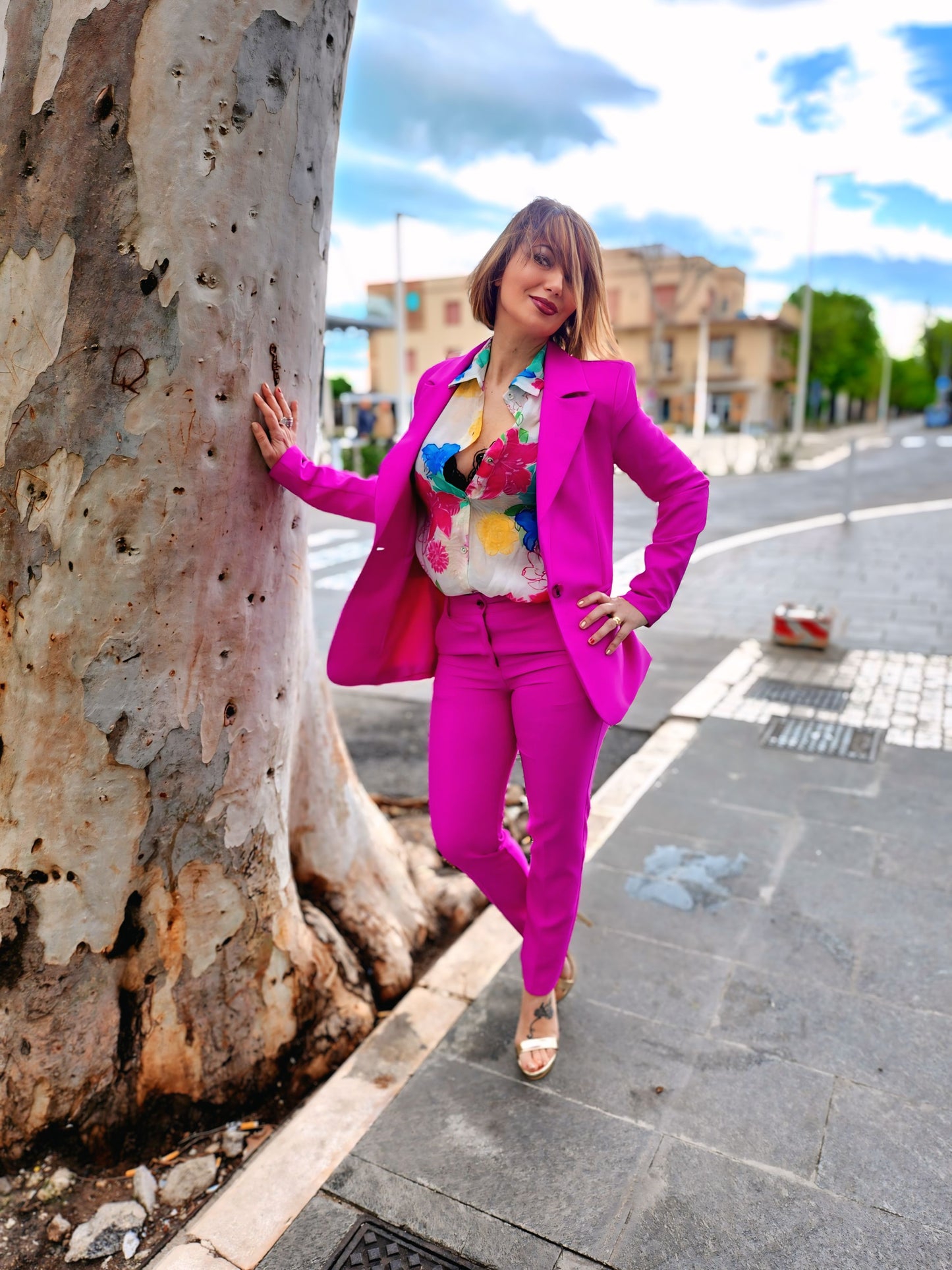 Tailleur fucsia ๐บ VENTI6