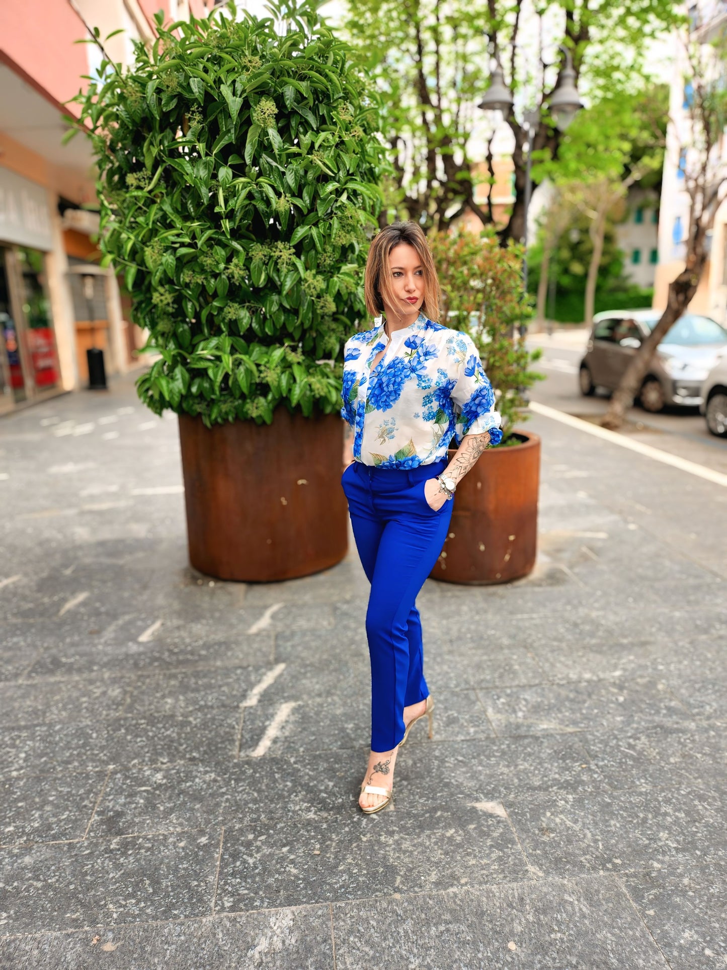 Tailleur blu elettrico 🔵 Venti6