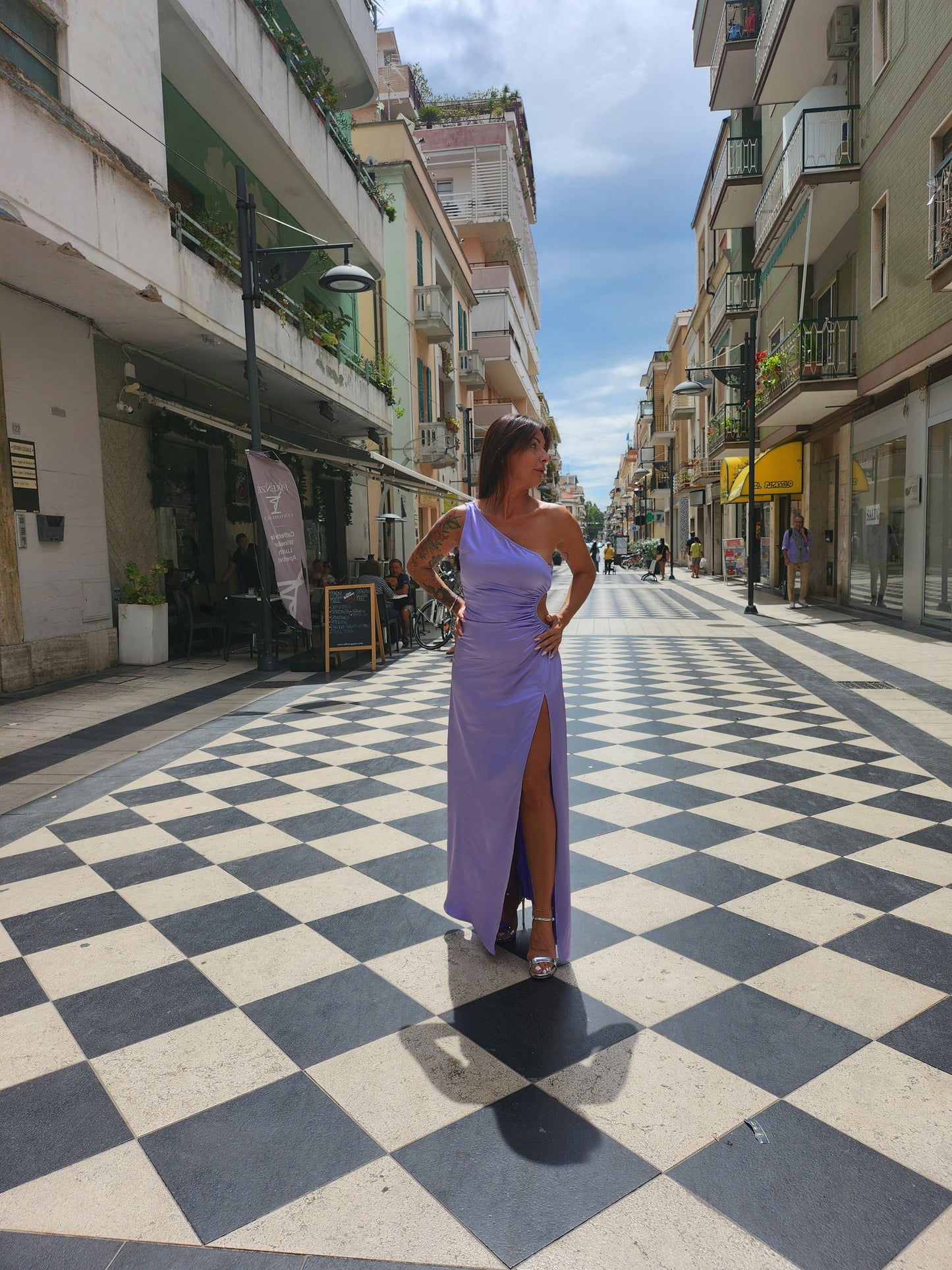 Abito Sirenis lilla 🧜 ✍️ DEA FEA