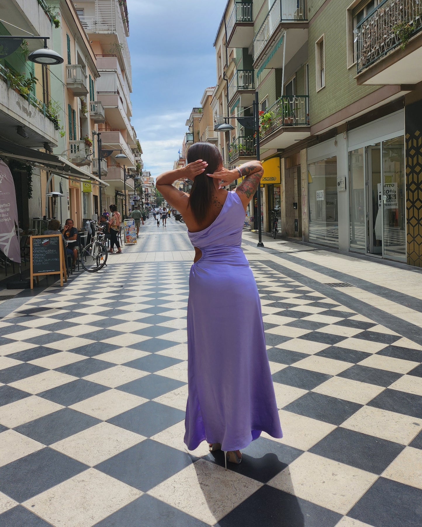 Abito Sirenis lilla 🧜 ✍️ DEA FEA