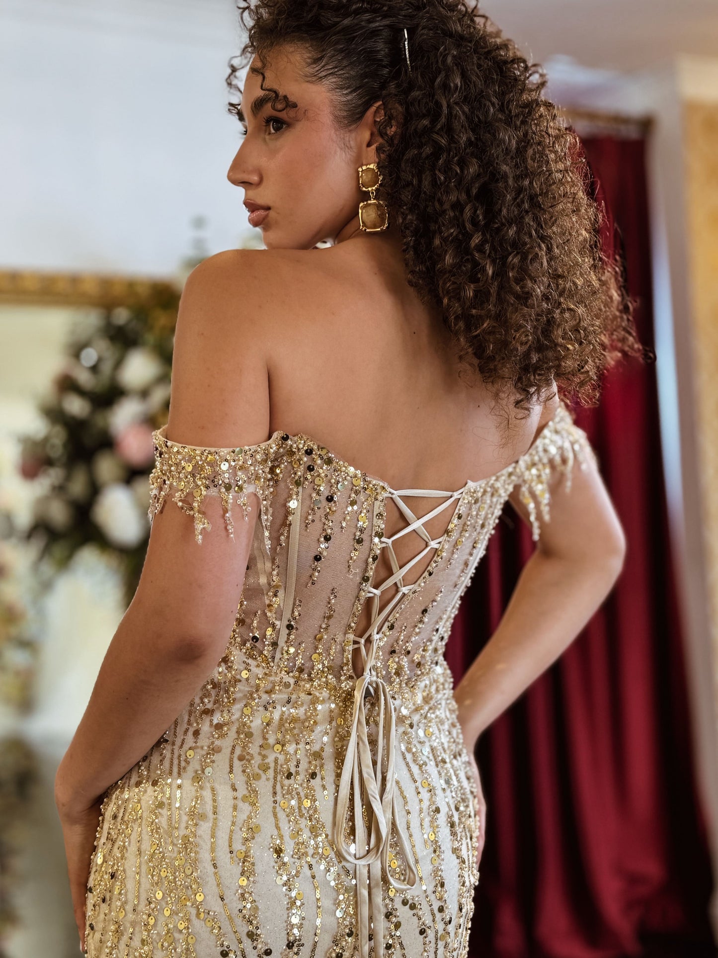 Abito ORIGAMI oro ✨️ DEA FEA