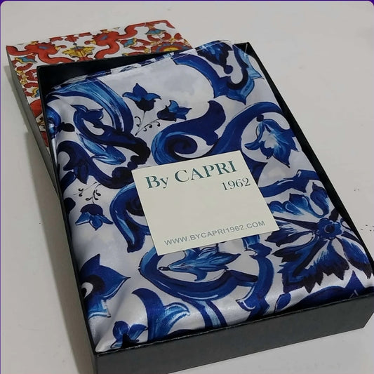 Foulard di Capri maiolica 🧣By Capri 1962