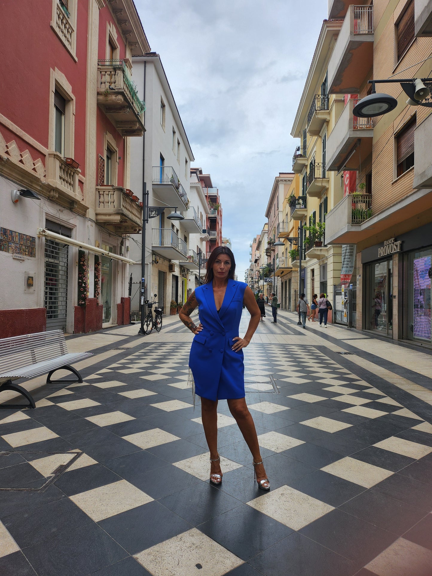 Robe manteaux blu elettrico 💎 DEA FEA