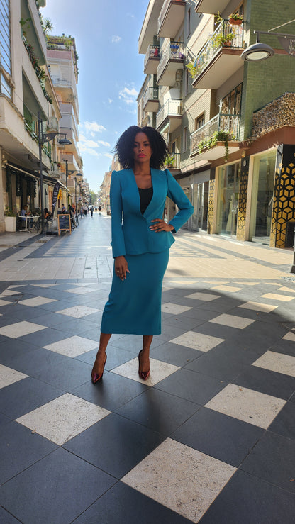 Tailleur BLOODY MARY verde ottanio🦋 DEA FEA