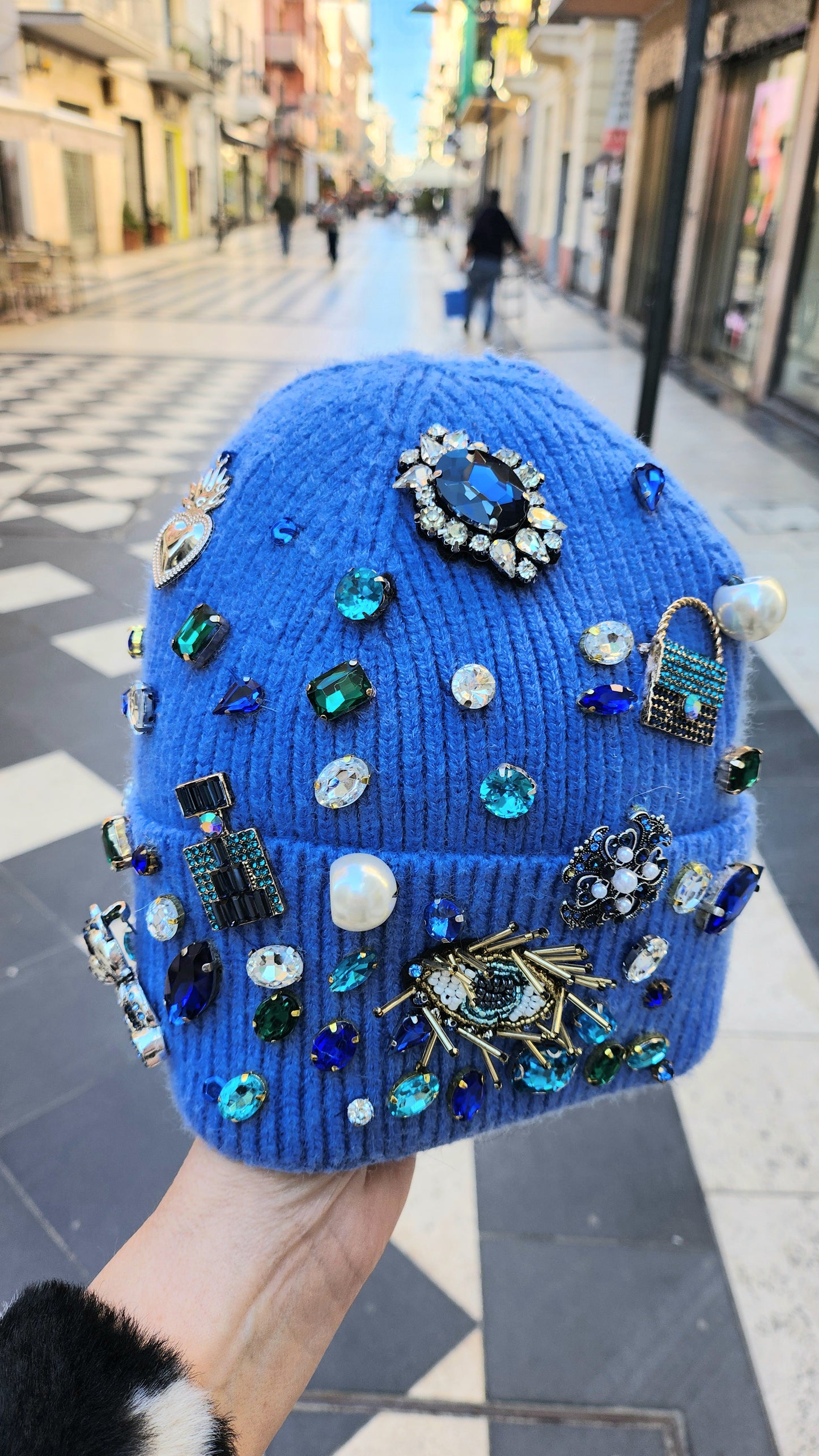 Berretto prezioso celeste 🔵 LIANAS