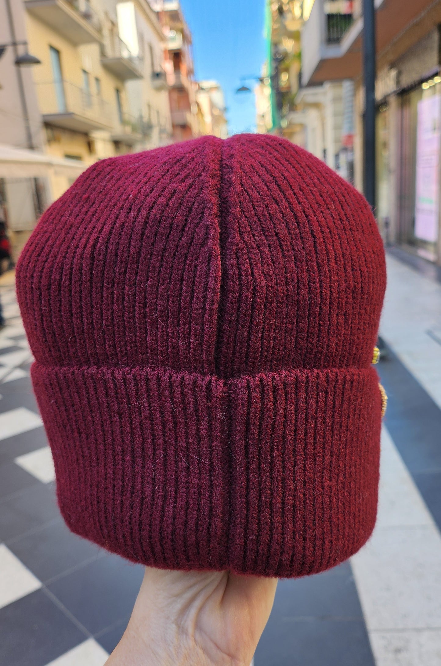 Berretto prezioso bordeaux 💎 LIANAS