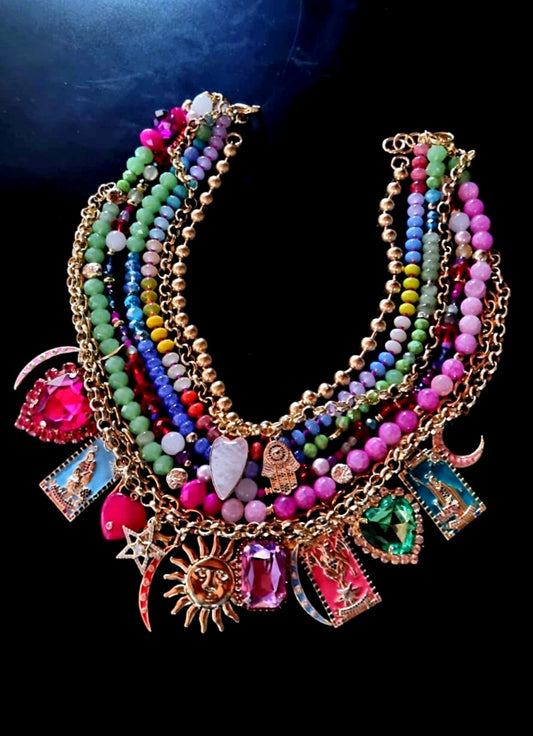 Collana multicolor 💐 LIANAS