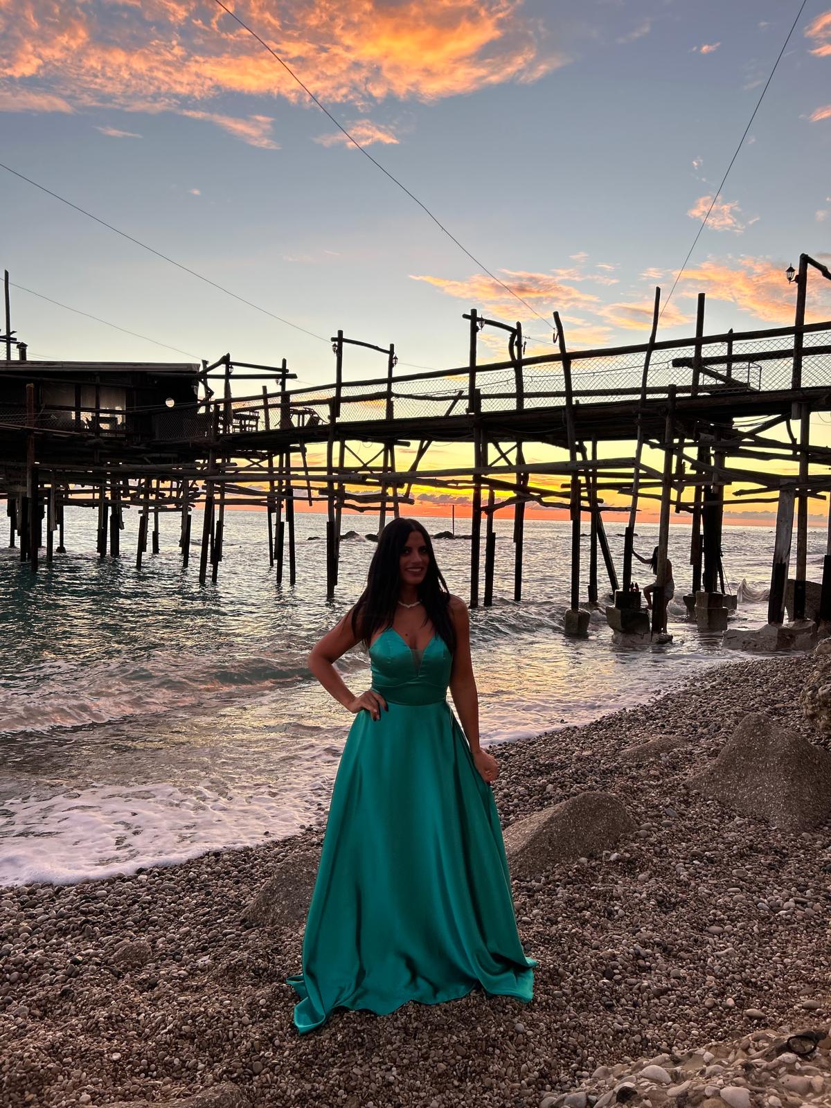 DALILA verde smeraldo 💚 DEA FEA