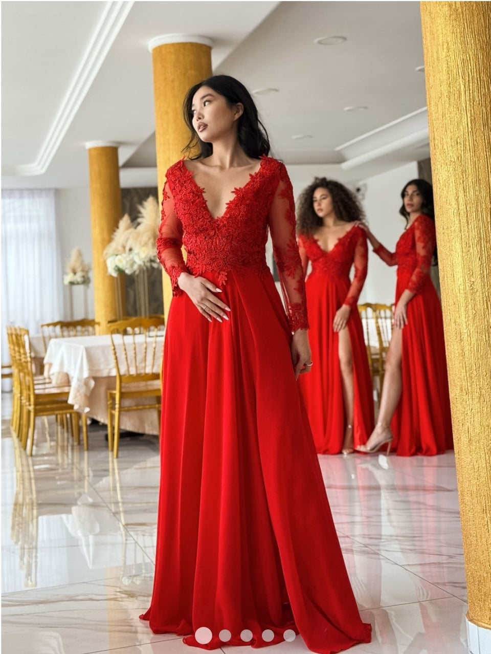 Abito rosso LE FLORABLE 🥀 DEA FEA