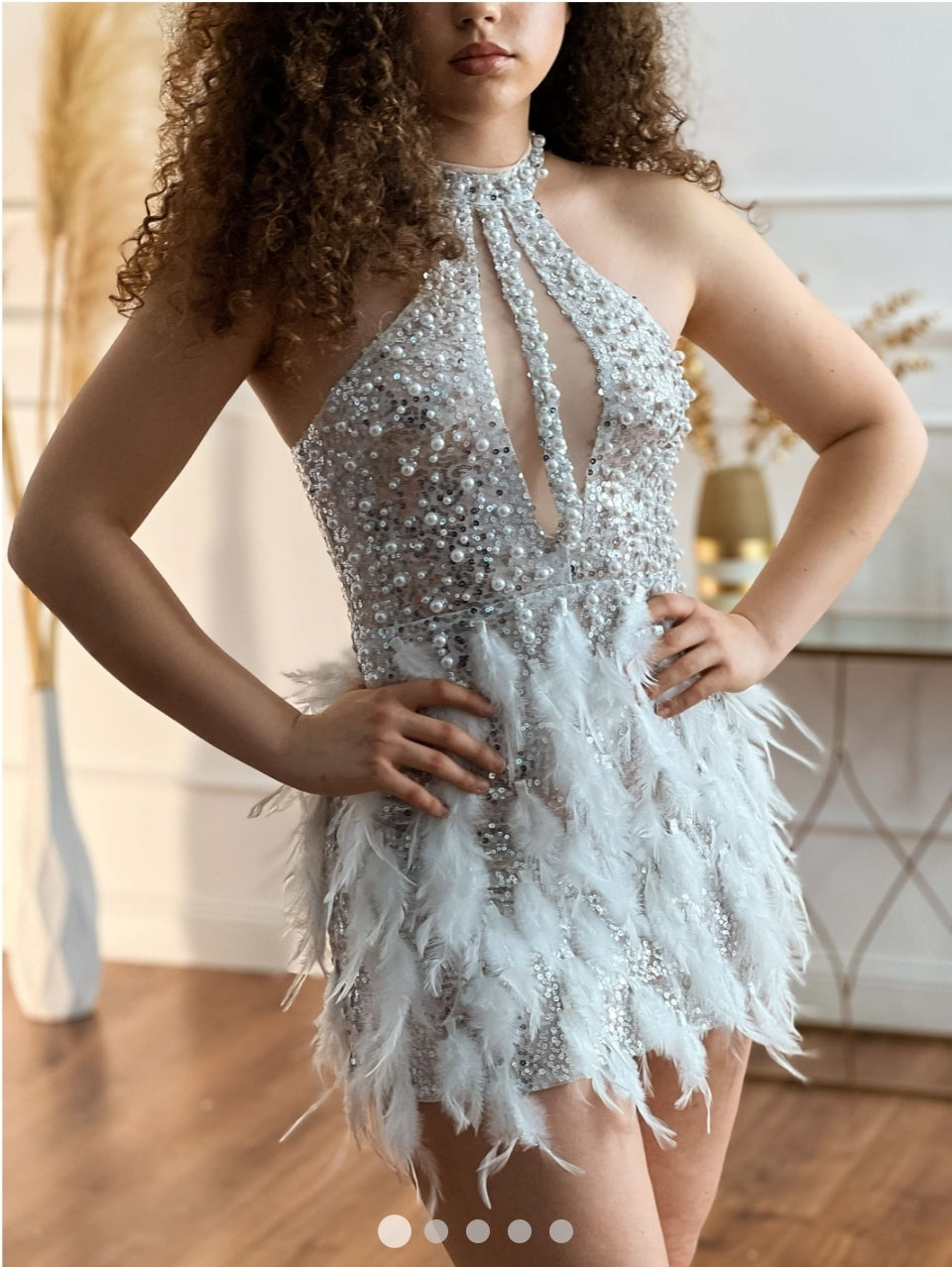 Miniabito bianco Luce & Tenebre ✨️☁️ DEA FEA