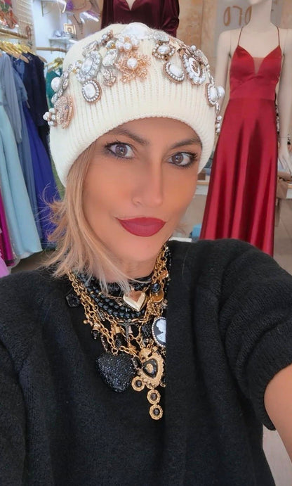 Berretto prezioso PANNA 💎 LIANAS