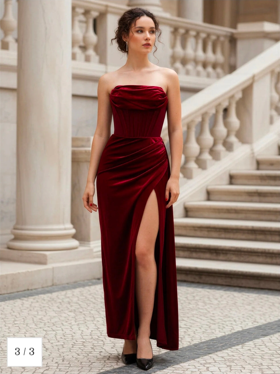 Abito bordeaux SECRET 🍇 DEA FEA